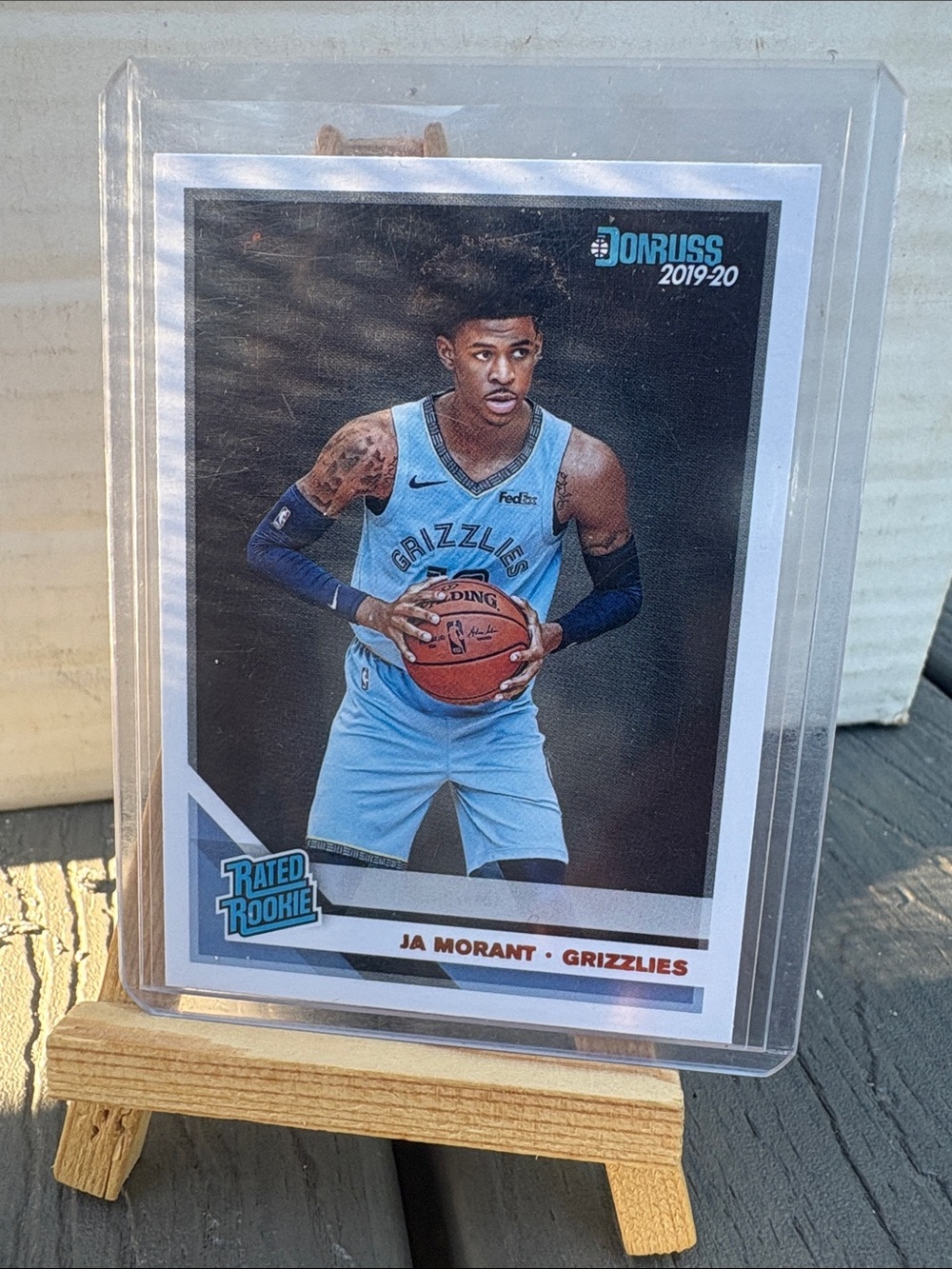 Ja Morant Rated Rookie Basketball Card -